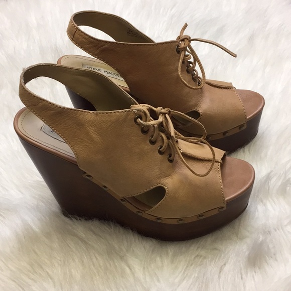 Steve Madden Woki Wedge Shoes. Size 10 - Picture 5 of 8
